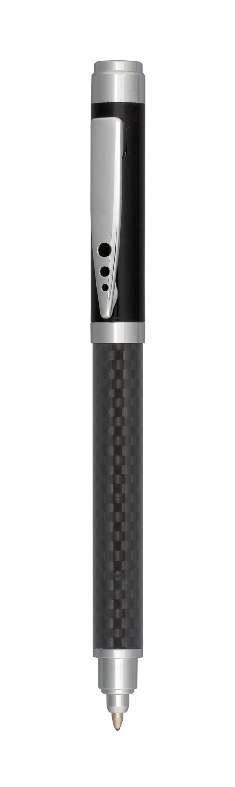 Metalowy długopis CARBONIUM, czarny 58-1102050 czarny