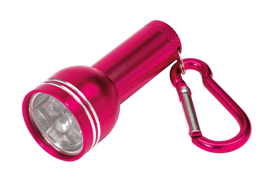 Mini latarka CARA 58-8041003 różowy