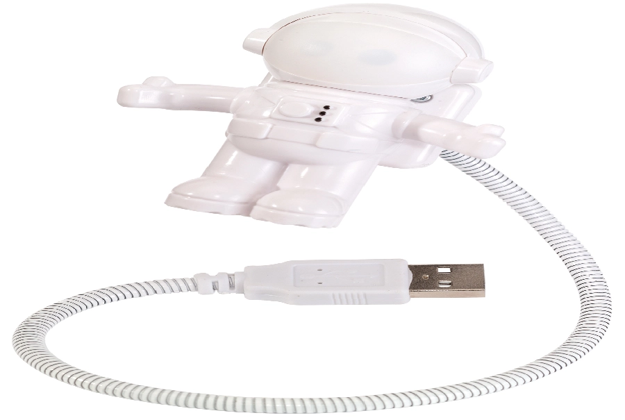 Lampka USB ASTRONAUT 58-8101007 biały