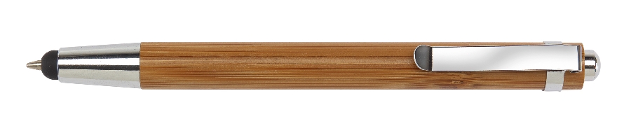 Długopis BAMBOO TOUCH, brązowy, srebrny 58-8110001 brązowy