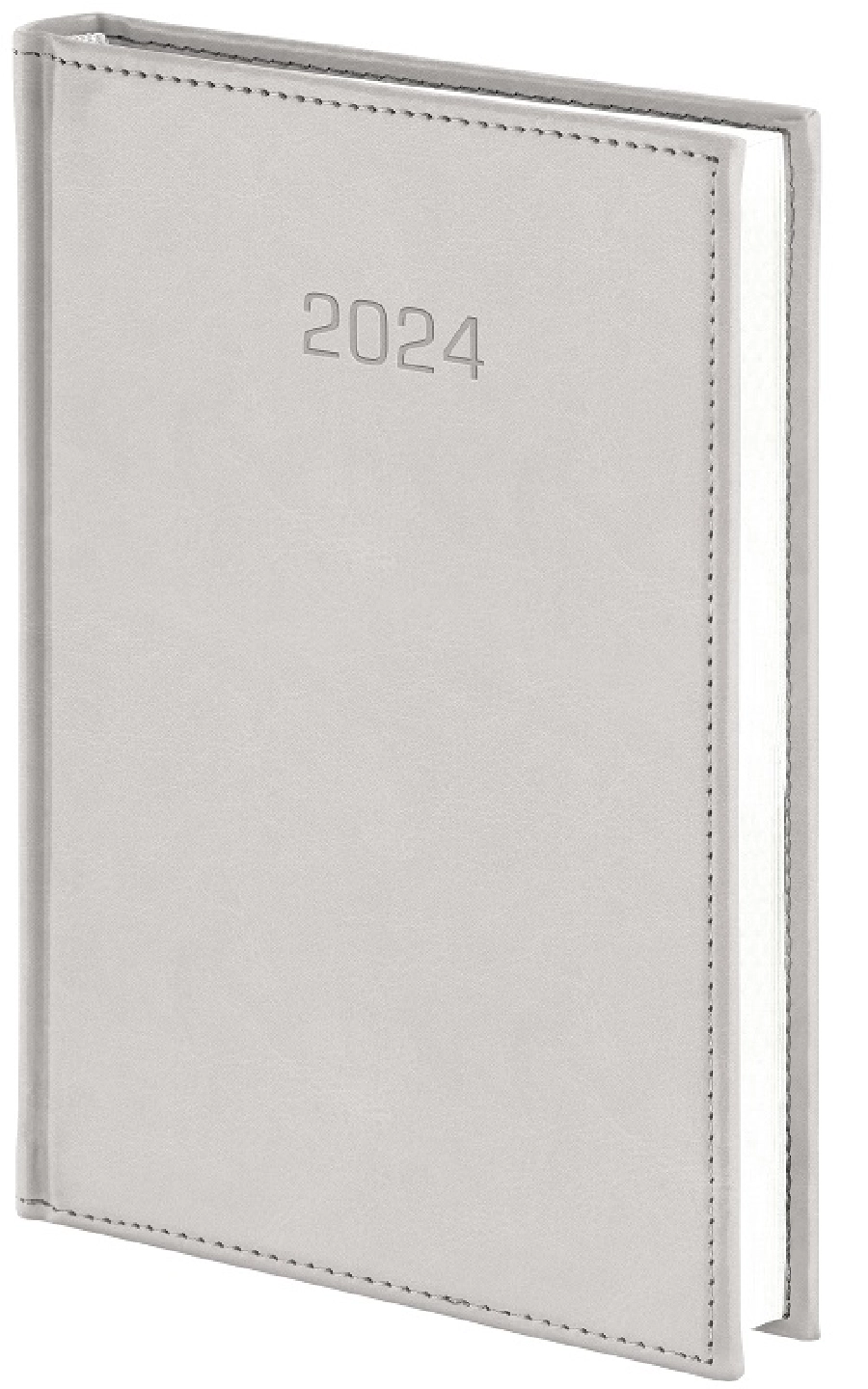 Nebraska kalendarz książkowy 2024 tygodniowy A5 GR-160081 beżowy