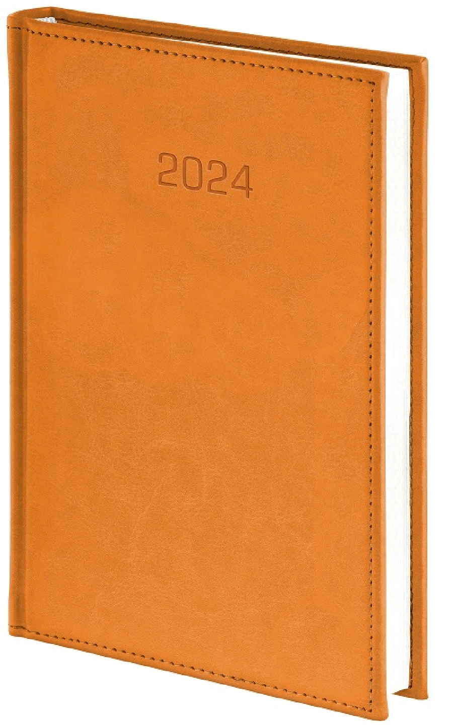Nebraska kalendarz książkowy 2024 dzienny A4 GR-160079 beżowy