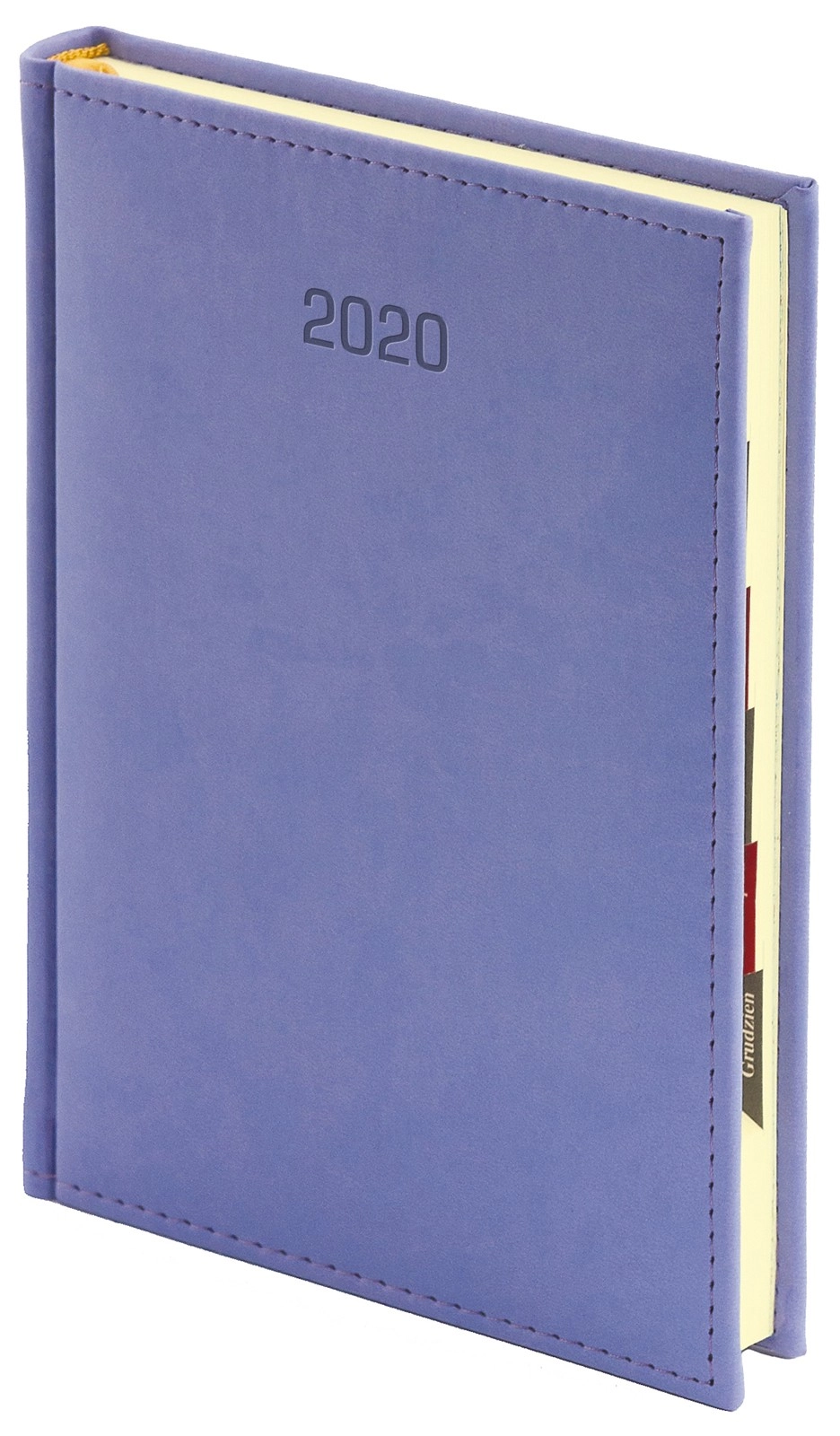 Kalendarz A5 tygodniowy z notesem Vivella A5T026B-fioletowy