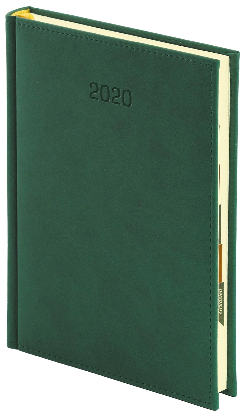 Kalendarz A5 tygodniowy z notesem Vivella 2023 A5T026B-zielony