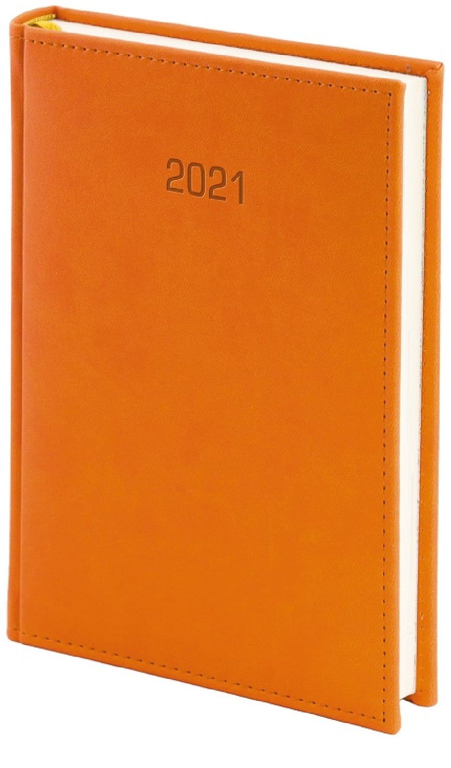 Kalendarz A4, Vivella, dzienny Pomarańczowy 2023 21a4d010b-pomaranczowy