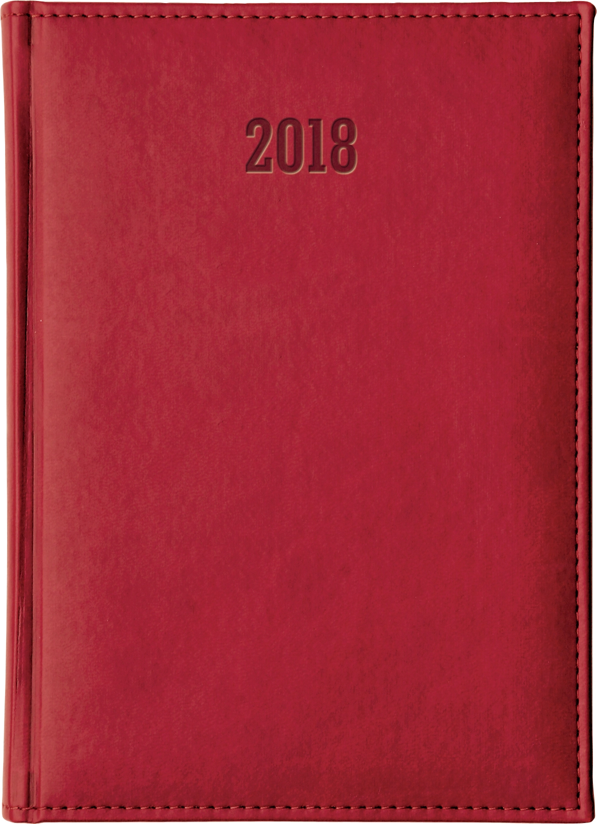 Kalendarz B5 Vivella Czerwony 1217 1217-B5T-Czerwony