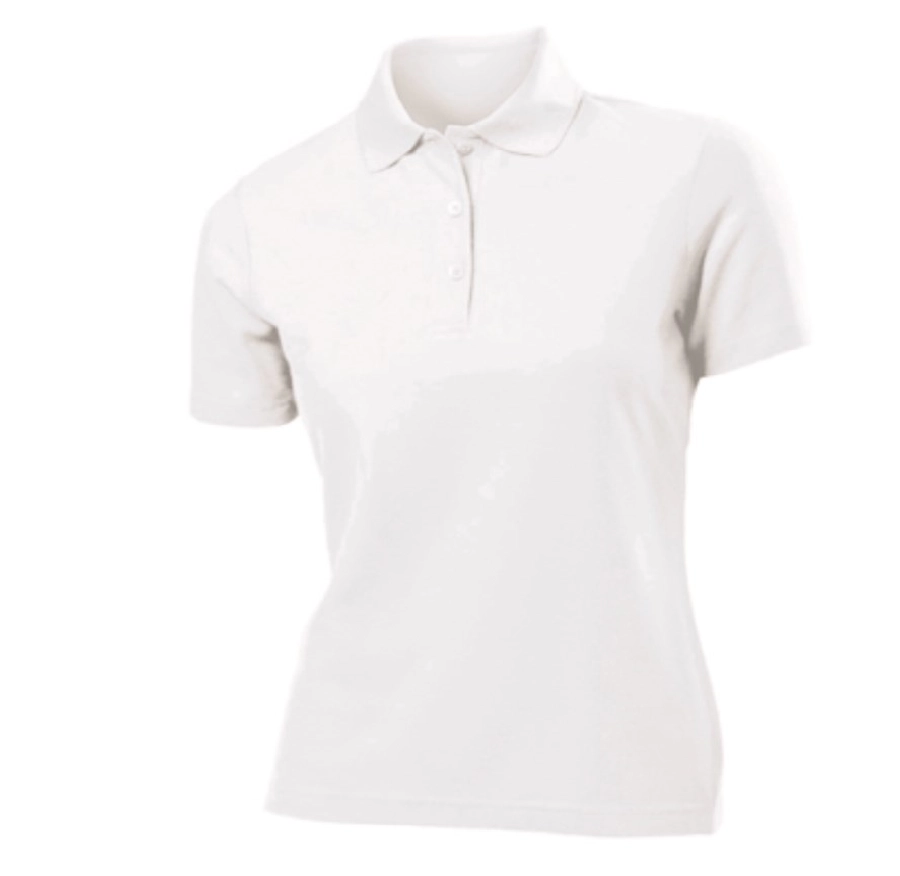 Koszulka Polo Woman Stedman 65% poliestru / 35% bawełny Biała  Męska (ST3500B) ST3500B
