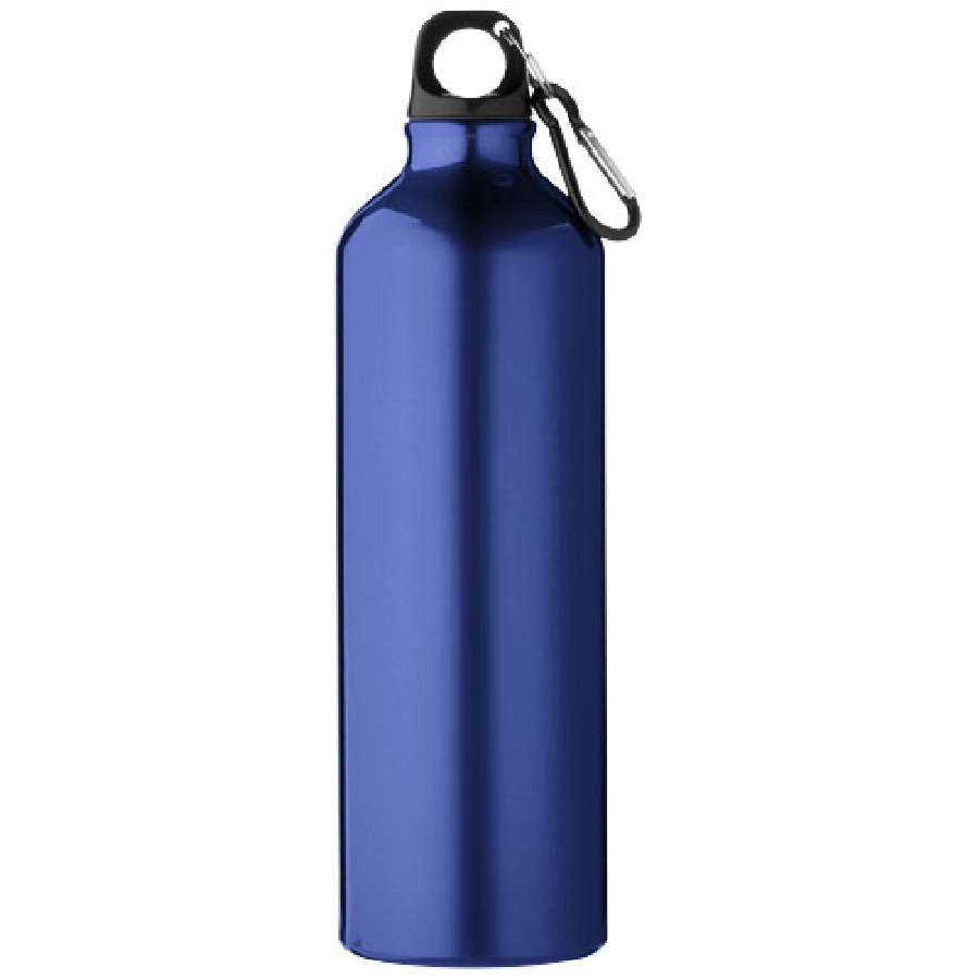 Aluminiowa butelka na wodę Oregon z karabińczykiem o pojemności 770 ml PFC-10029700 niebieski