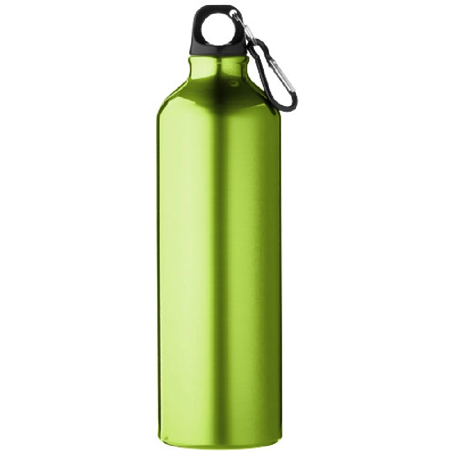 Aluminiowa butelka na wodę Oregon z karabińczykiem o pojemności 770 ml PFC-10029702 zielony