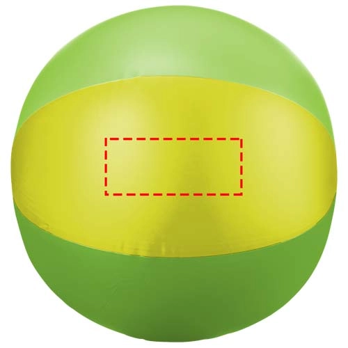 Piłka plażowa nieprzezroczysta Trias PFC-10032103 zielony