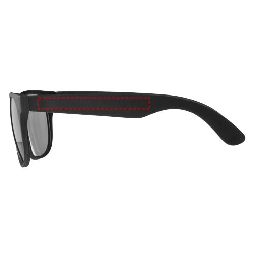 Kolorowe okulary przeciwsłoneczne Retro PFC-10034400 czarny