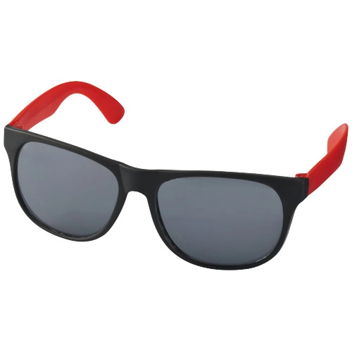 Kolorowe okulary przeciwsłoneczne Retro PFC-10034402 czerwony