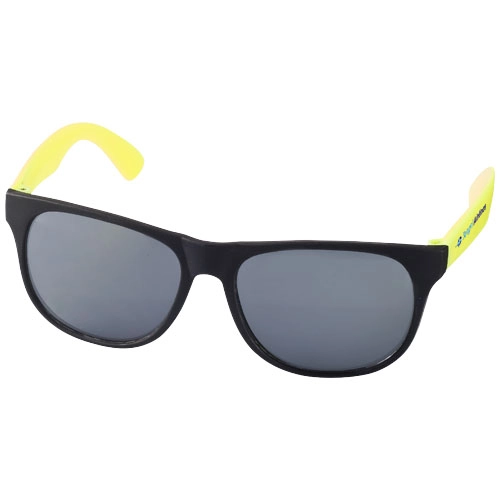 Kolorowe okulary przeciwsłoneczne Retro PFC-10034406 żółty