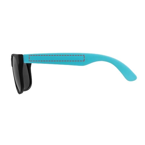 Kolorowe okulary przeciwsłoneczne Retro PFC-10034408