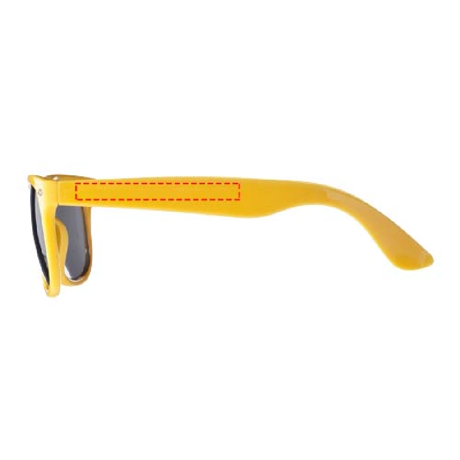 Okulary przeciwsłoneczne Sun ray PFC-10034506 żółty