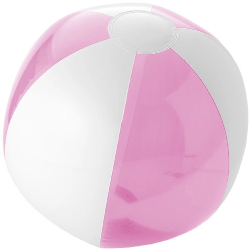 Solidna, przezroczysta piłka plażowa Bondi PFC-10039701 różowy