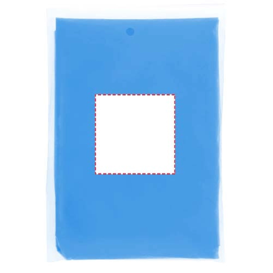 Poncho przeciwdeszczowe Ziva PFC-10042901 niebieski