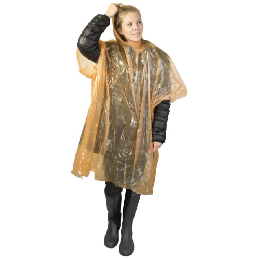 Poncho przeciwdeszczowe Ziva PFC-10042905 pomarańczowy