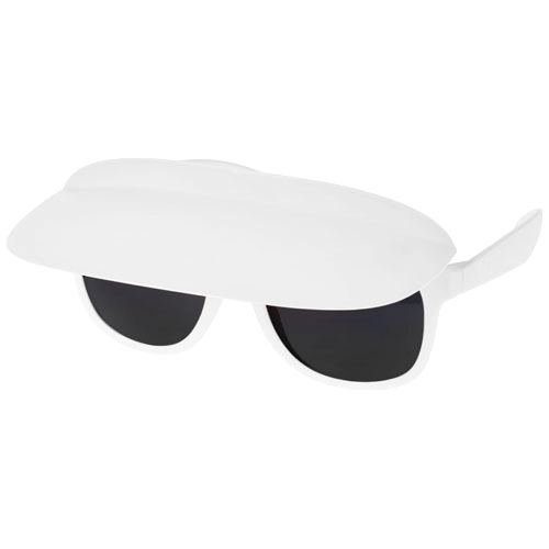 Okulary przeciwsłoneczne z daszkiem Miami PFC-10044103 biały