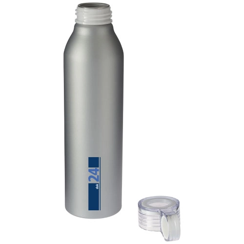 Aluminiowa butelka sportowa Grom PFC-10046301 srebrny

