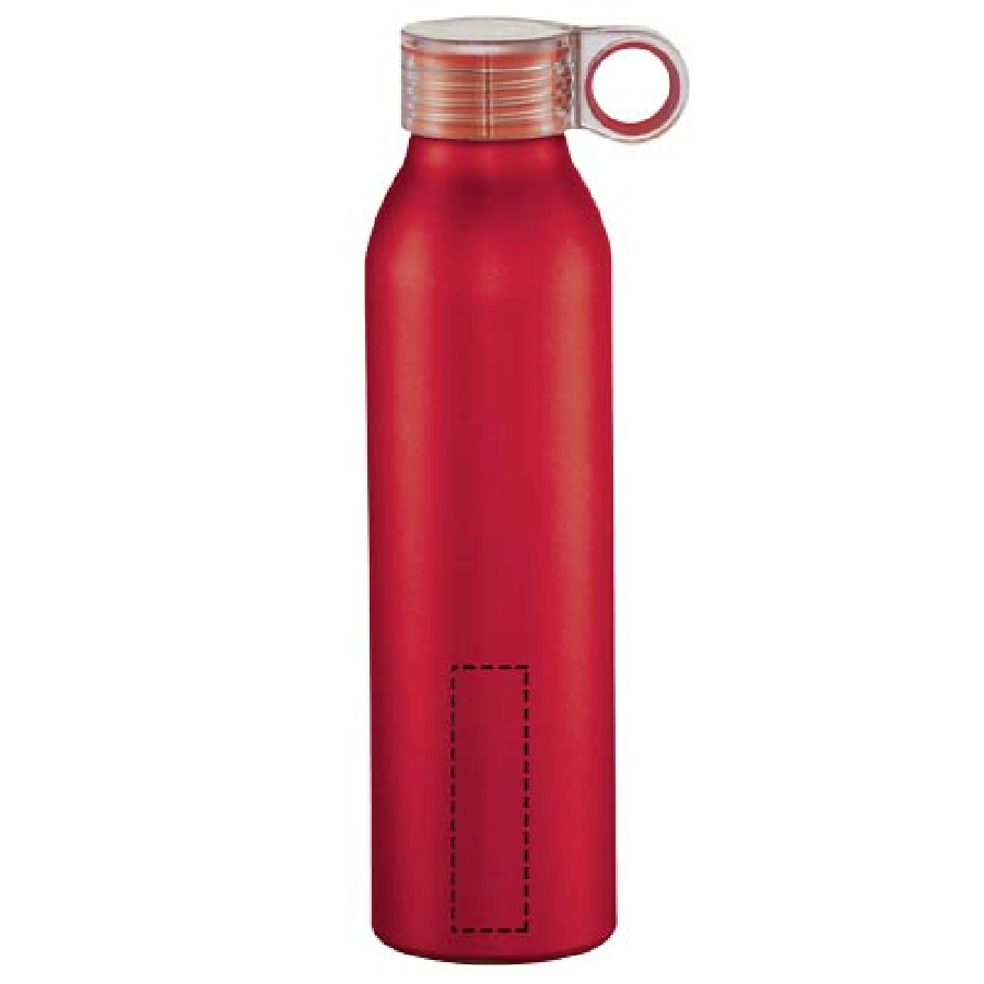 Aluminiowa butelka sportowa Grom PFC-10046303 czerwony