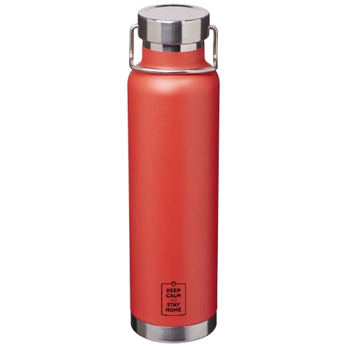 Butelka Thor z miedzianą izolacją próżniową PFC-10048804 czerwony