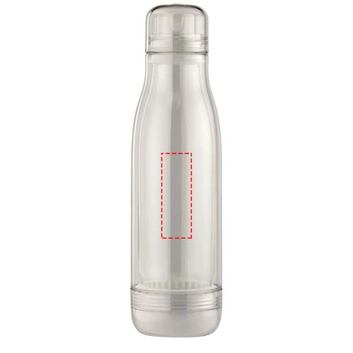 Sportowa butelka ze szklaną warstwą wewnętrzną Spirit PFC-10048900 transparentny