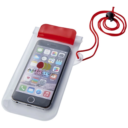 Wodoszczelny futerał na smartfona Mambo PFC-10049802 czerwony