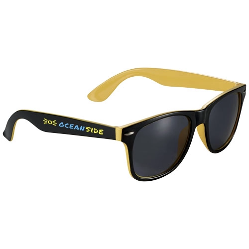 Okulary przeciwsłoneczne Sun Ray z dwoma kolorowymi wstawkami PFC-10050005 żółty