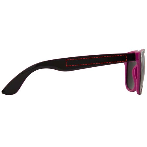 Okulary przeciwsłoneczne Sun Ray z dwoma kolorowymi wstawkami PFC-10050006 różowy