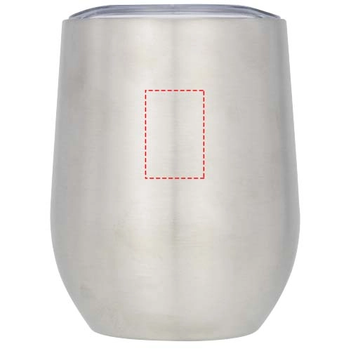 Termiczny kubek Corzo z izolacją próżniowo miedzianą PFC-10051601 srebrny
