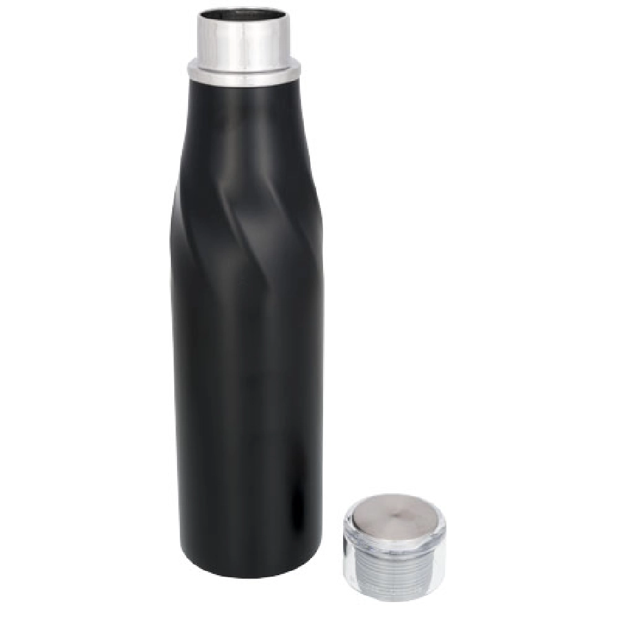 Samouszczelniająca się butelka Hugo z izolacją próżniowo miedzianą PFC-10052100 czarny