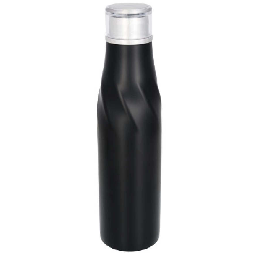 Samouszczelniająca się butelka Hugo z izolacją próżniowo miedzianą PFC-10052100 czarny