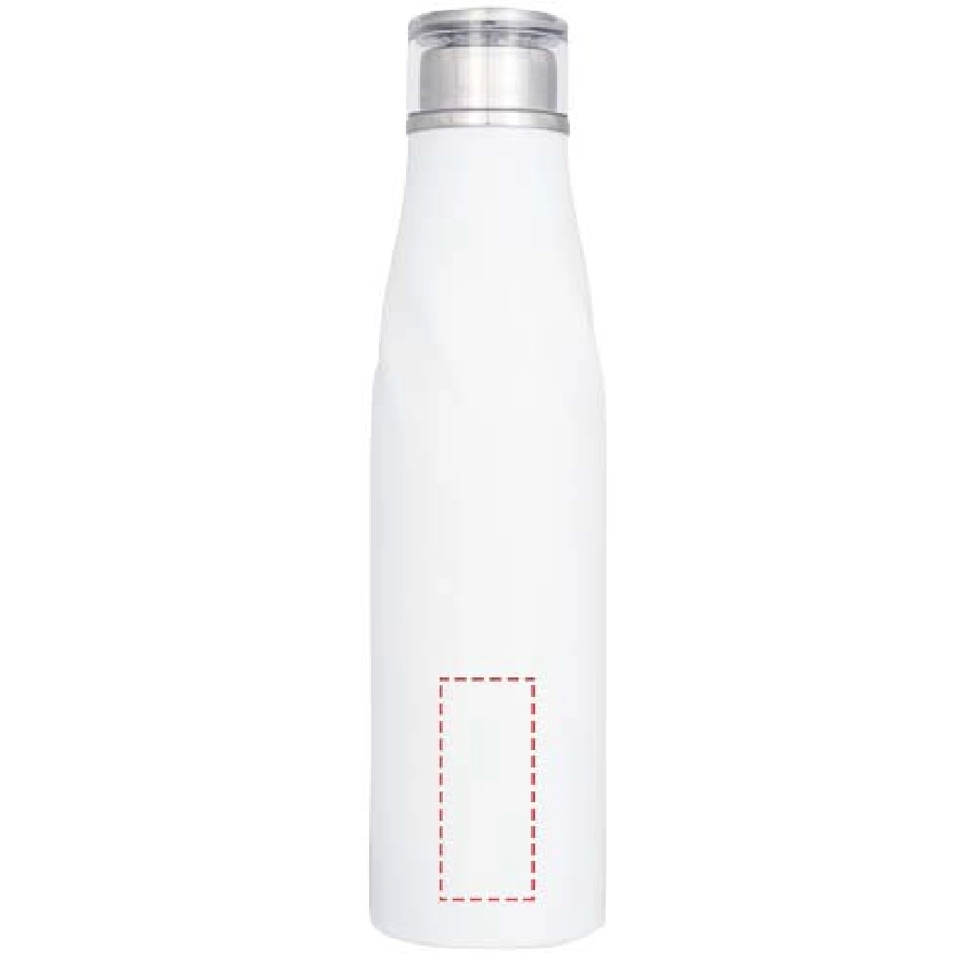Samouszczelniająca się butelka Hugo z izolacją próżniowo miedzianą PFC-10052102 biały
