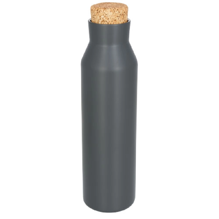 Butelka Norse z izolacją próżniowo miedzianą zamykana korkiem PFC-10053501 szary