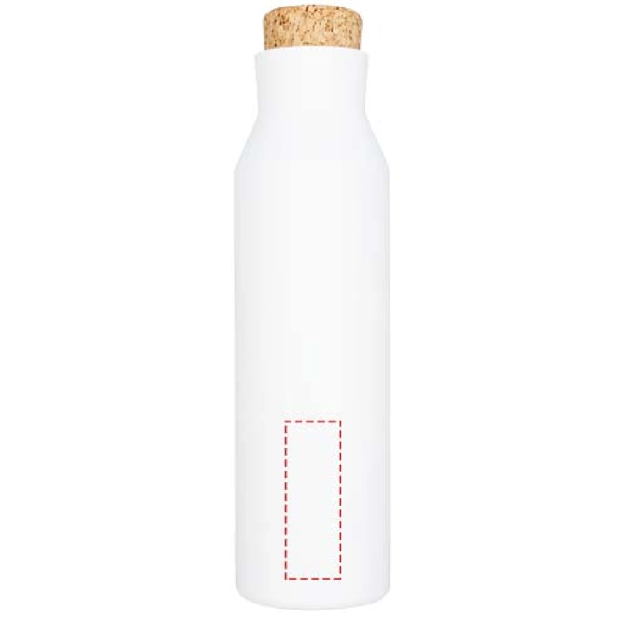 Butelka Norse z izolacją próżniowo miedzianą zamykana korkiem PFC-10053502 biały