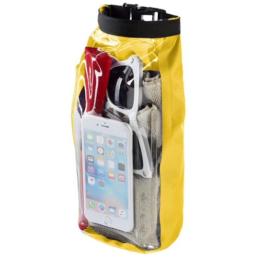 Wodoodporna torba na telefon i nie tylko Tourist 2 l PFC-10055306 żółty