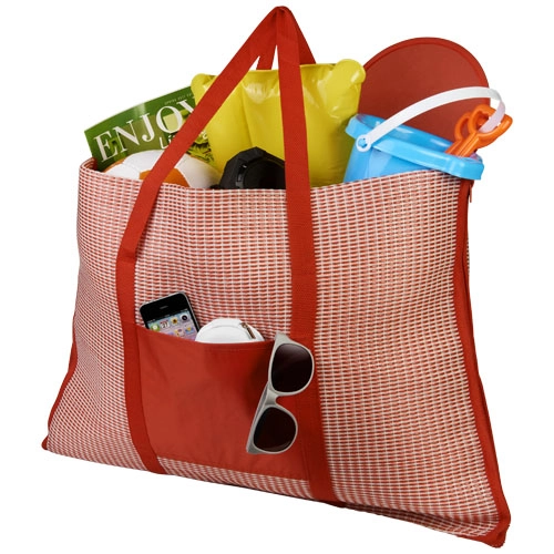 Składana torba plażowa z matą Bonbini PFC-10055401 czerwony