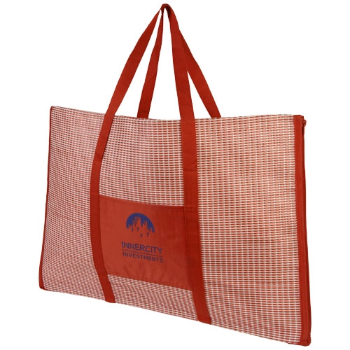 Składana torba plażowa z matą Bonbini PFC-10055401 czerwony