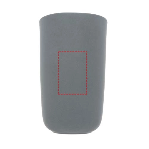 Kubek ceramiczny o podwójnych ściankach Mysa 410 ml PFC-10055602 szary