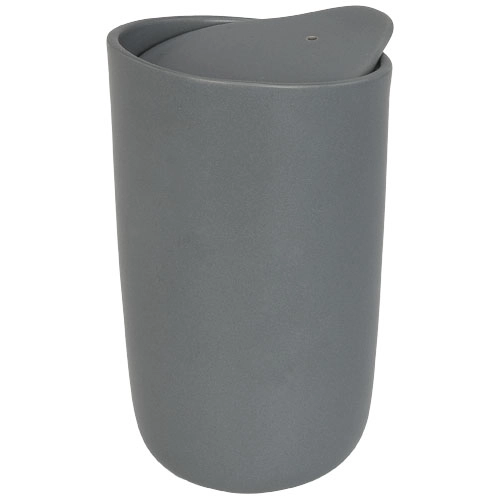 Kubek ceramiczny o podwójnych ściankach Mysa 410 ml PFC-10055602 szary