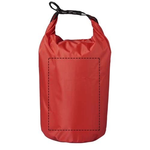 Wodoodporna torba Camper 10 l. PFC-10057102 czerwony