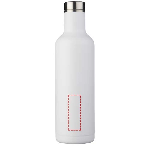Zestaw upominkowy składający się z miedzianych izolowanych próżniowo butelek i kubków Pinto i Corzo PFC-10062102 biały