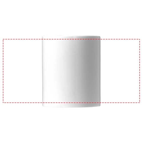 4-częściowy zestaw upominkowy Ceramic składający się z kubków z nadrukiem sublimacyjnym PFC-10062800 biały