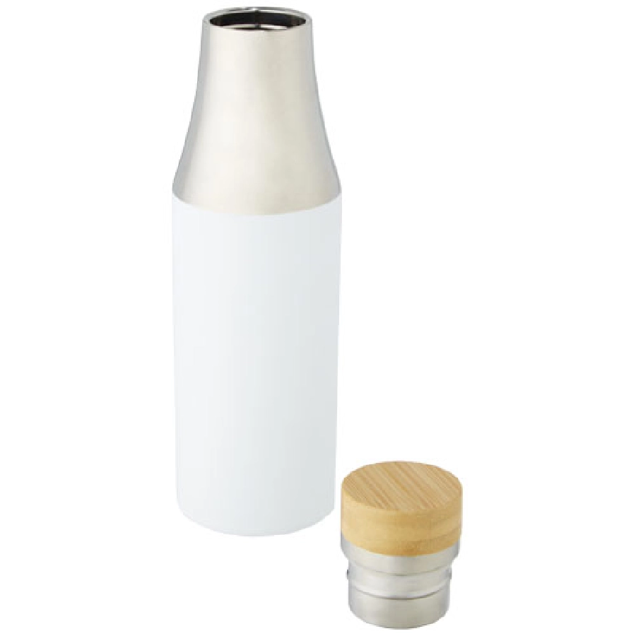 Hulan miedziana, próżniowo izolowana butelka o pojemności 540 ml z bambusową pokrywką PFC-10066701