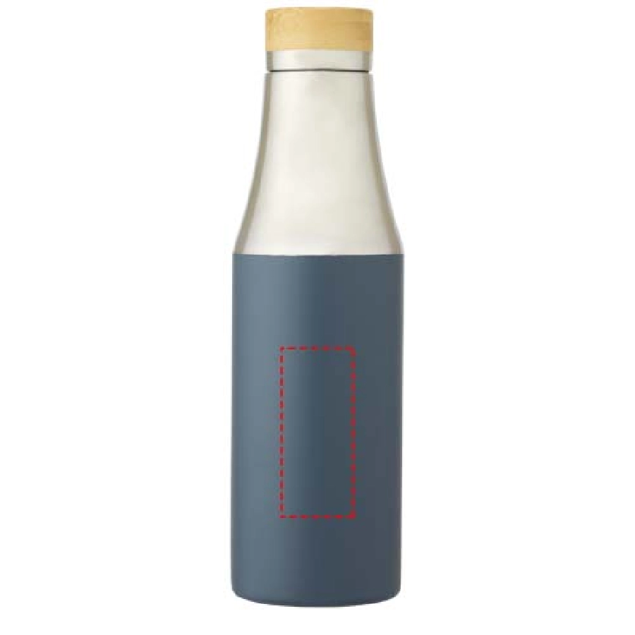 Hulan miedziana, próżniowo izolowana butelka o pojemności 540 ml z bambusową pokrywką PFC-10066750