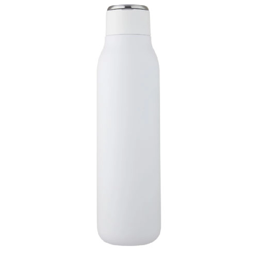 Miedziana butelka izolowana próżniowo Marka o pojemności 600 ml z metalową pętelką PFC-10067201
