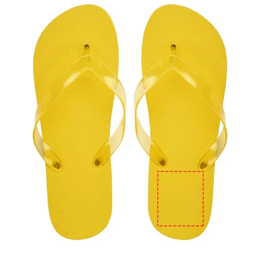 Klapki plażowe Railay (M) PFC-10070007 żółty