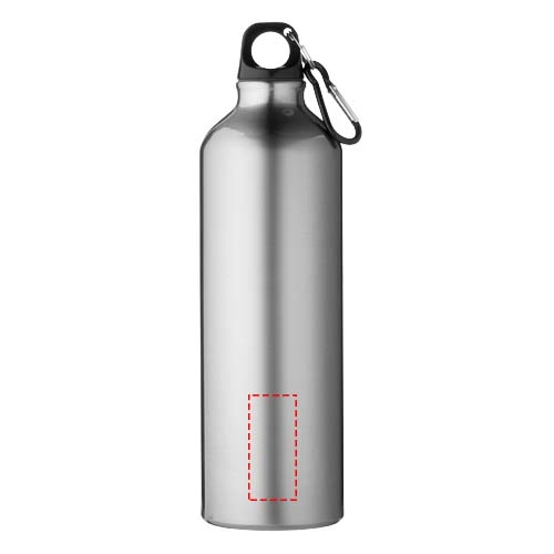 Oregon butelka na wodę o pojemności 770 ml z karabińczykiem wykonana z aluminium z recyklingu z certyfikatem RCS PFC-10073981
