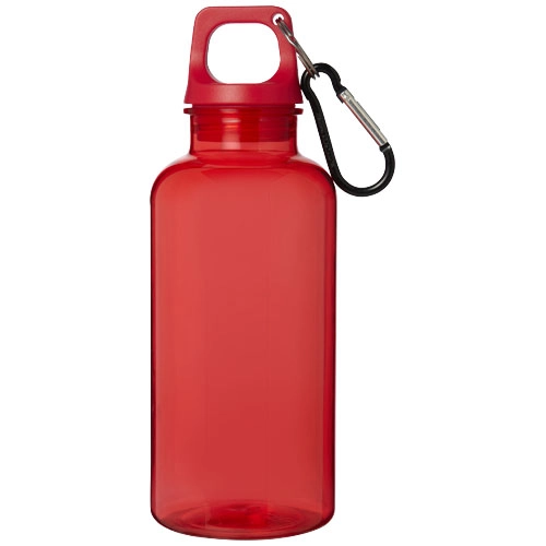 Oregon butelka na wodę o pojemności 400 ml z karabińczykiem wykonana z tworzyw sztucznych pochodzących z recyklingu z certyfi PFC-10077821